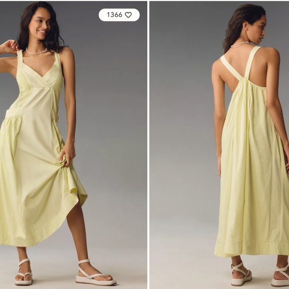 NWT Daily Practice by Anthropologie Island Sleeveless Maxi Dress / Size XS - Picture 4 of 5